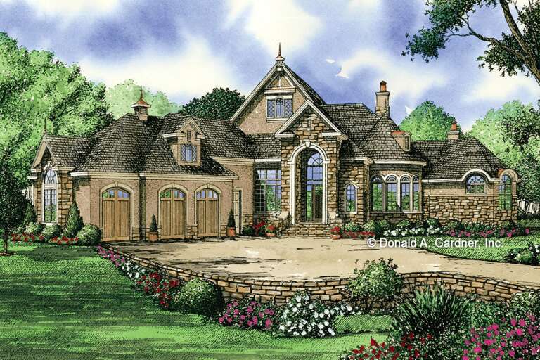 House Plan House Plan #27490 Front Elevation 