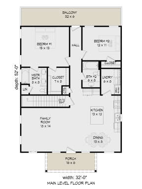 Main Floor  for House Plan #940-00559