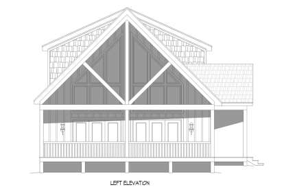 Mountain House Plan #940-00560 Elevation Photo