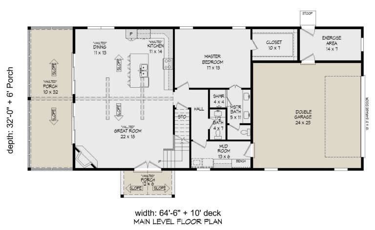 House Plan House Plan #27492 Drawing 1