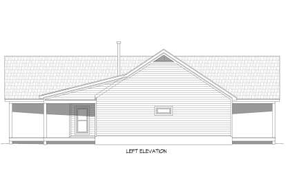 Country House Plan #940-00561 Elevation Photo