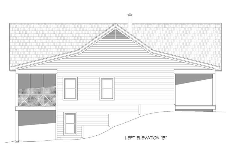 Country House Plan #940-00563 Elevation Photo