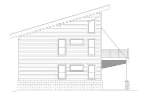 Modern House Plan #940-00565 Elevation Photo