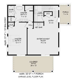 Main Floor  for House Plan #940-00565