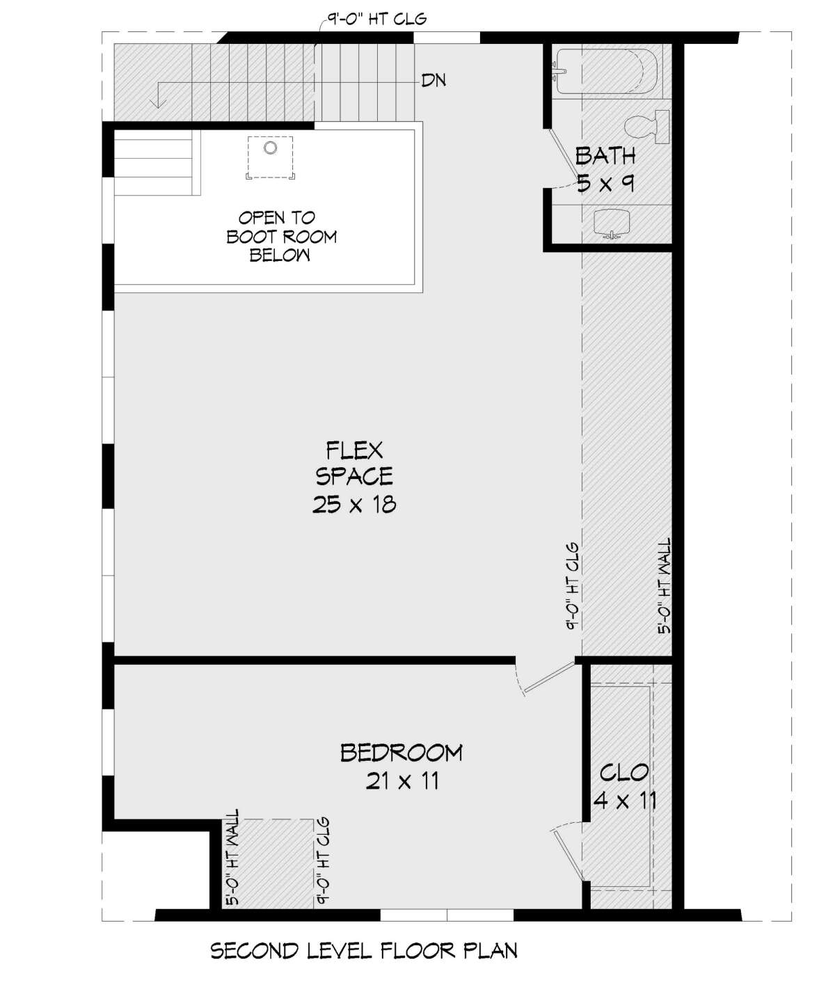 Second Floor for House Plan #940-00567