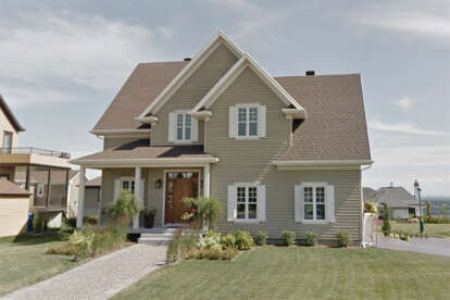 Country House Plan #034-00021 Elevation Photo