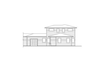 Modern House Plan #035-01023 Elevation Photo