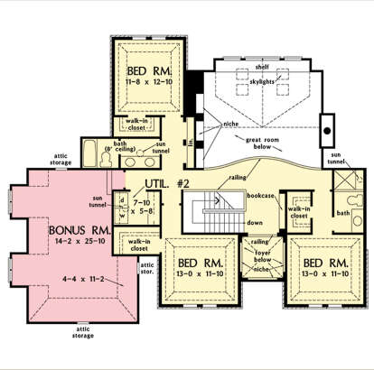 House Plan House Plan #27502 Drawing 2