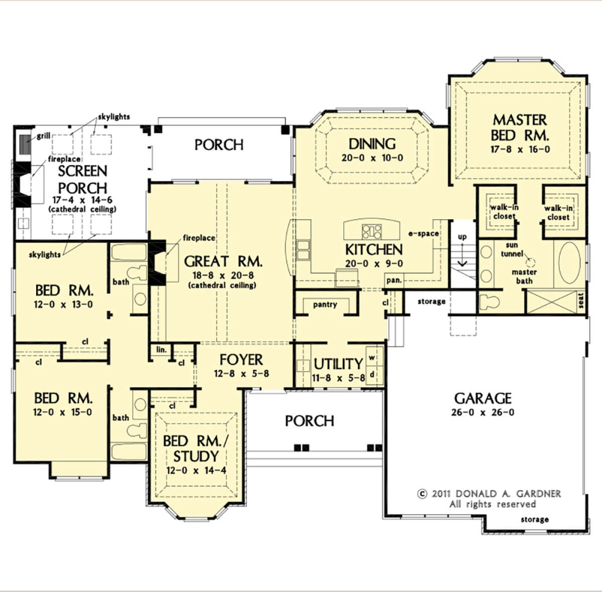 Main Floor  for House Plan #2865-00294