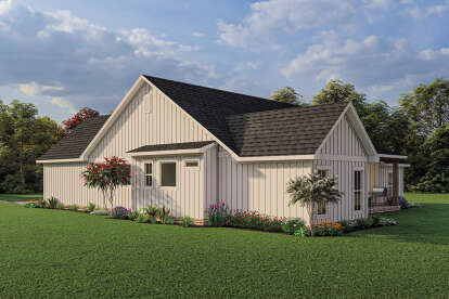 Modern Farmhouse House Plan #041-00290 Elevation Photo