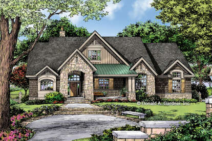 Southern House Plan #2865-00296 Elevation Photo