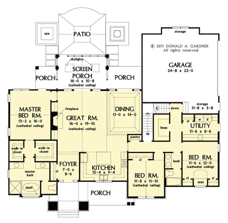 House Plan House Plan #27506 Drawing 3