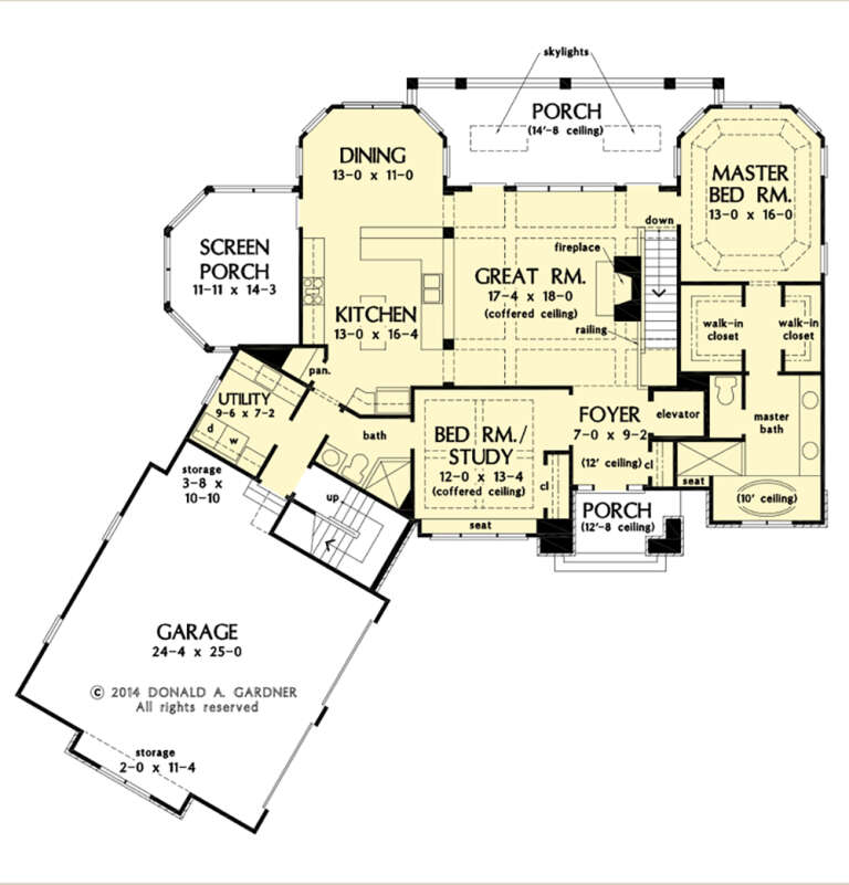 House Plan House Plan #27507 Drawing 1