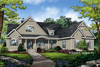 House Plan House Plan #27509 Front Elevation 