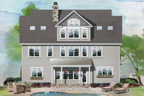 Craftsman House Plan #2865-00300 Elevation Photo