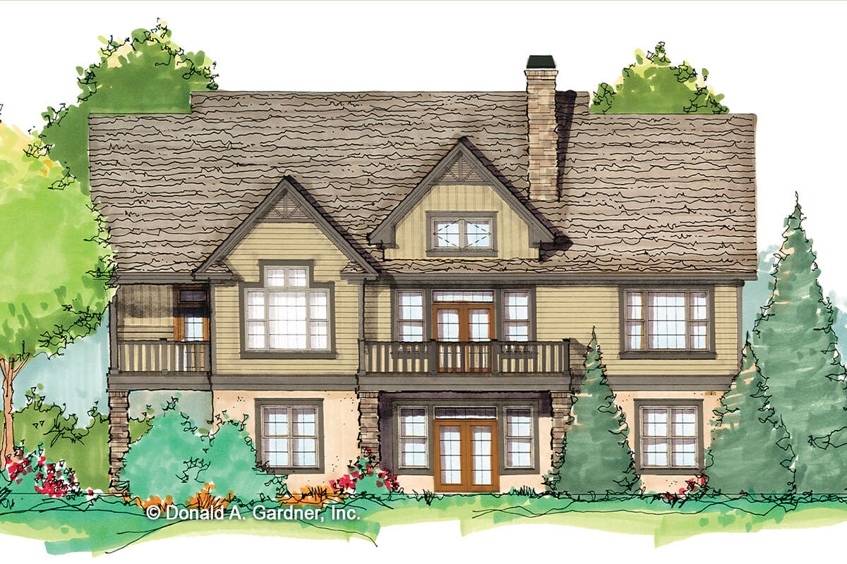 Craftsman House Plan #2865-00302 Elevation Photo