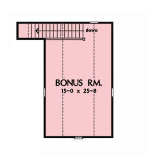 Bonus Room for House Plan #2865-00302