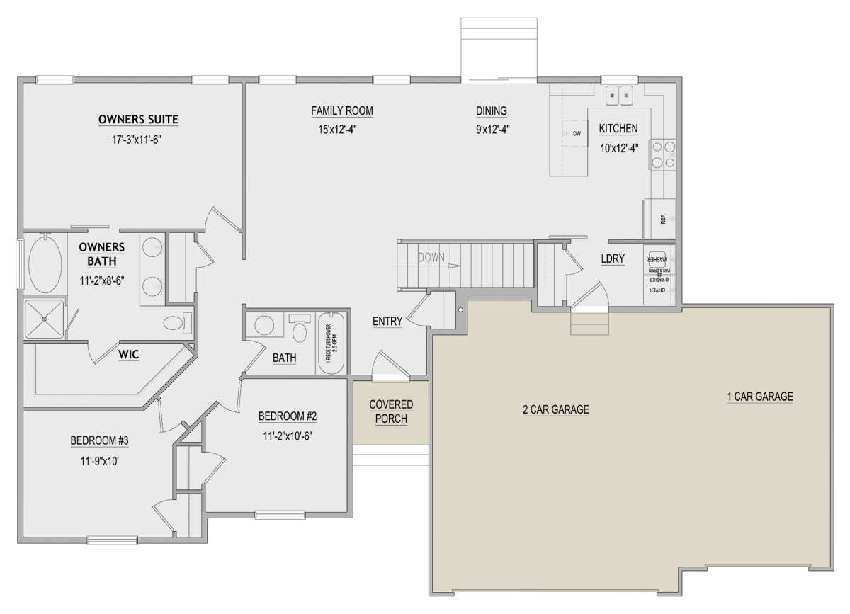 Main Floor  for House Plan #8768-00092