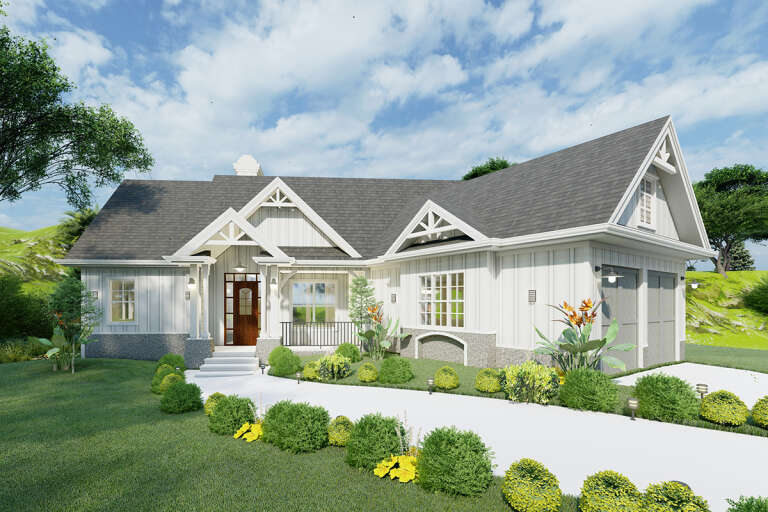 House Plan House Plan #27516 Front Elevation 