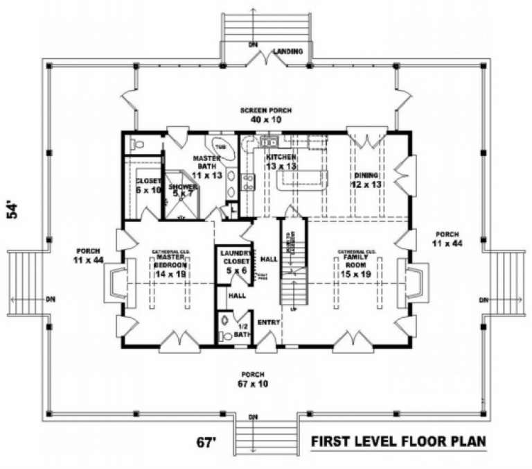 House Plan House Plan #2752 Drawing 1