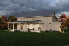 Barn House Plan #041-00291 Elevation Photo