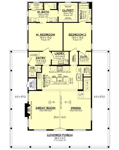 House Plan House Plan #27522 Drawing 1