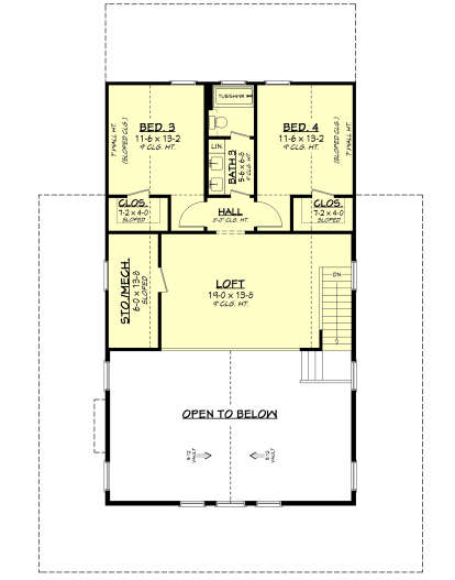 House Plan House Plan #27522 Drawing 2