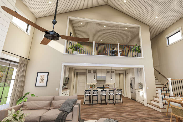 Barn House Plan #041-00291 Additional Photo