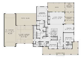 Main Floor  for House Plan #699-00306