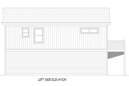 Modern House Plan #940-00568 Elevation Photo