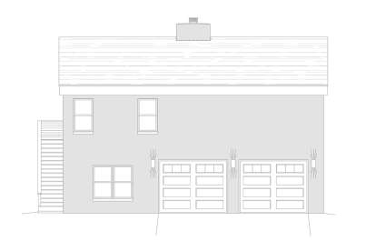 Modern House Plan #940-00569 Elevation Photo
