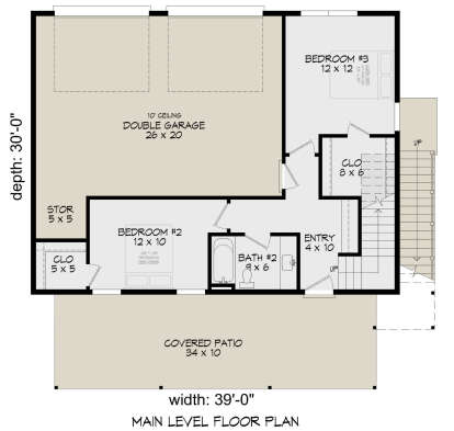 House Plan House Plan #27530 Drawing 1