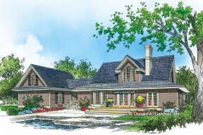 Country House Plan #2865-00303 Elevation Photo