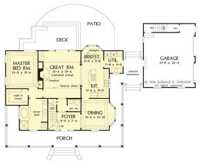 Main Floor  for House Plan #2865-00303