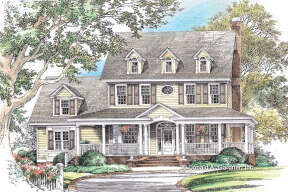 Southern House Plan #2865-00306 Elevation Photo