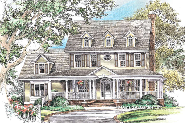 Southern House Plan #2865-00306 Elevation Photo