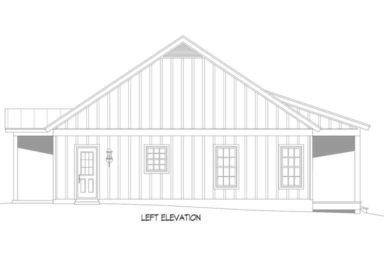 Country House Plan #940-00570 Elevation Photo