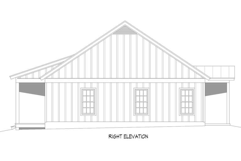 Country House Plan #940-00570 Elevation Photo