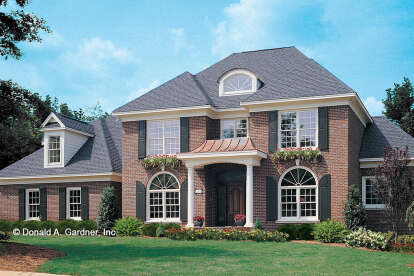 House Plan House Plan #27537 Front Elevation 