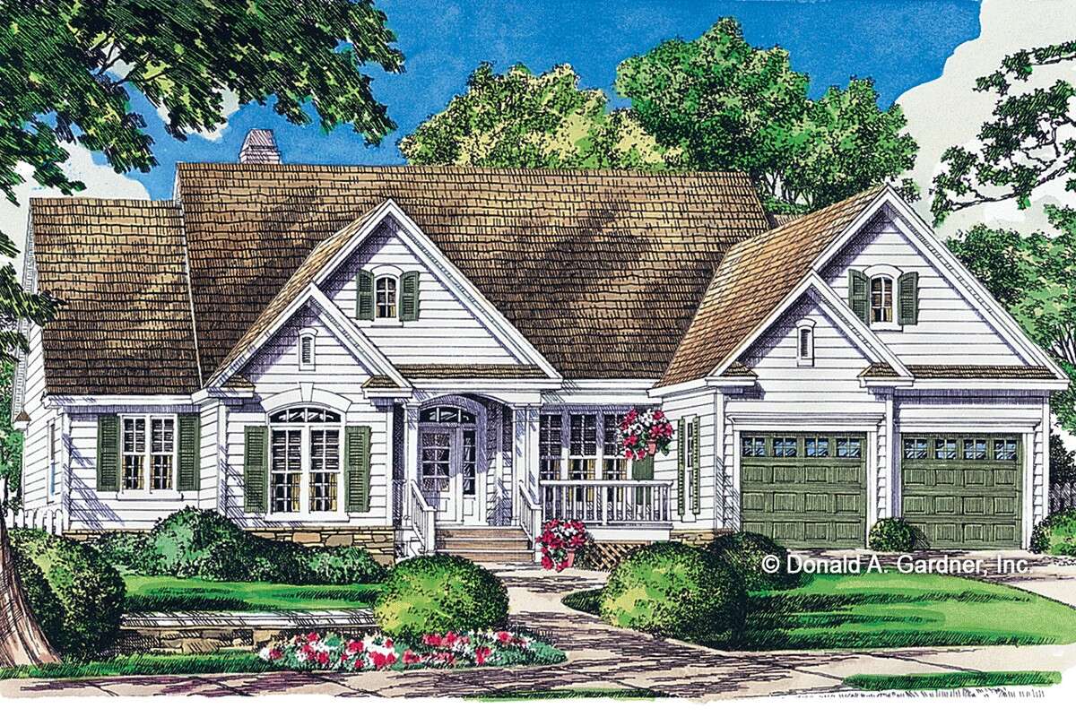Country House Plan #2865-00309 Elevation Photo