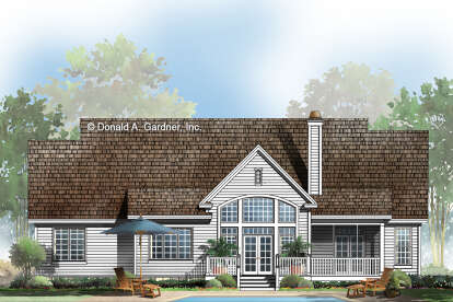 Country House Plan #2865-00309 Elevation Photo