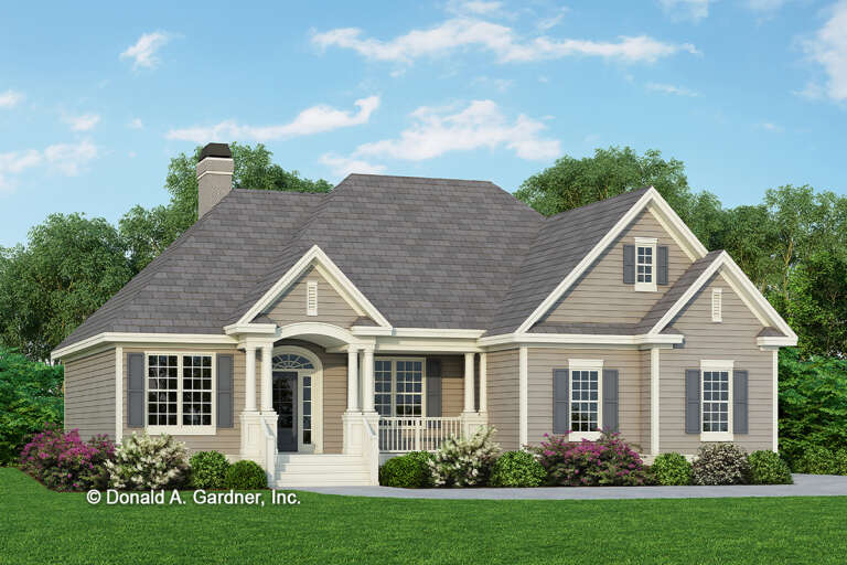 House Plan House Plan #27539 Front Elevation 