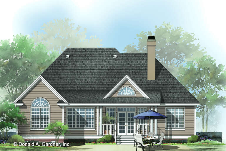 Country House Plan #2865-00310 Elevation Photo
