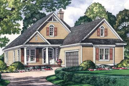 House Plan House Plan #27540 Front Elevation 