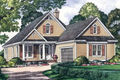 House Plan House Plan #27540 Front Elevation 