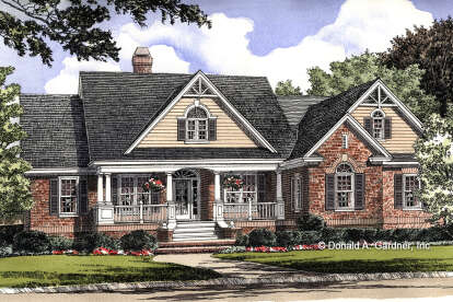 House Plan House Plan #27541 Front Elevation 
