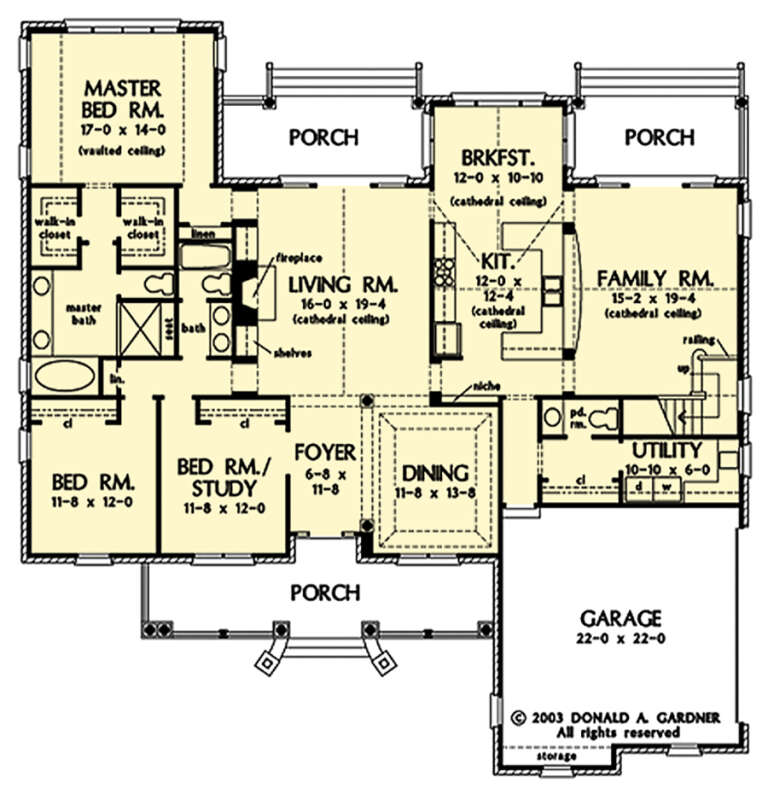 House Plan House Plan #27541 Drawing 1