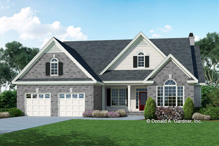 House Plan House Plan #27543 Front Elevation 