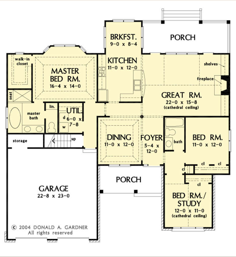 House Plan House Plan #27543 Drawing 1