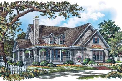 House Plan House Plan #27544 Front Elevation 